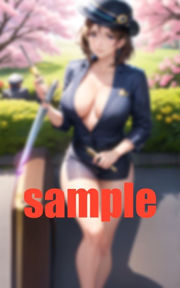 禁断の警ぱい触っても逮捕されない サンプル4ページ目