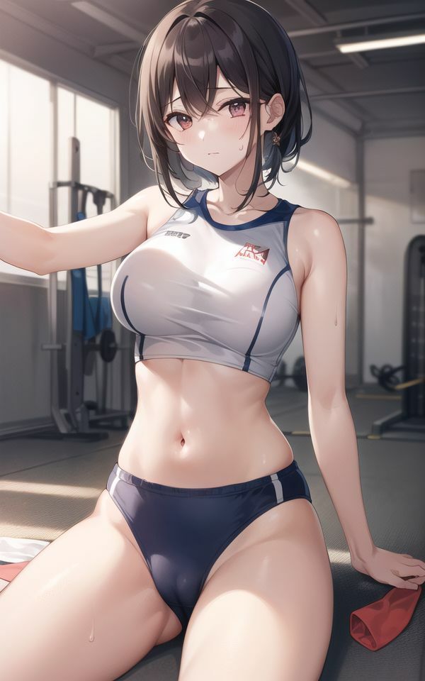 【陸上女神の誘惑】 爆乳アスリートのハーレムヌルヌルパラダイス サンプル2ページ目