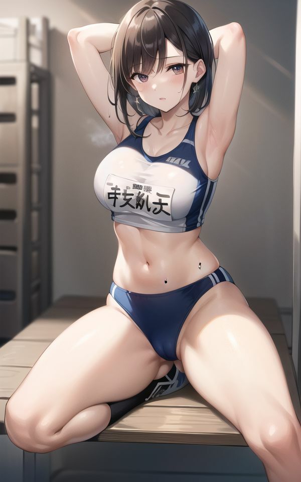 【陸上女神の誘惑】 爆乳アスリートのハーレムヌルヌルパラダイス サンプル3ページ目