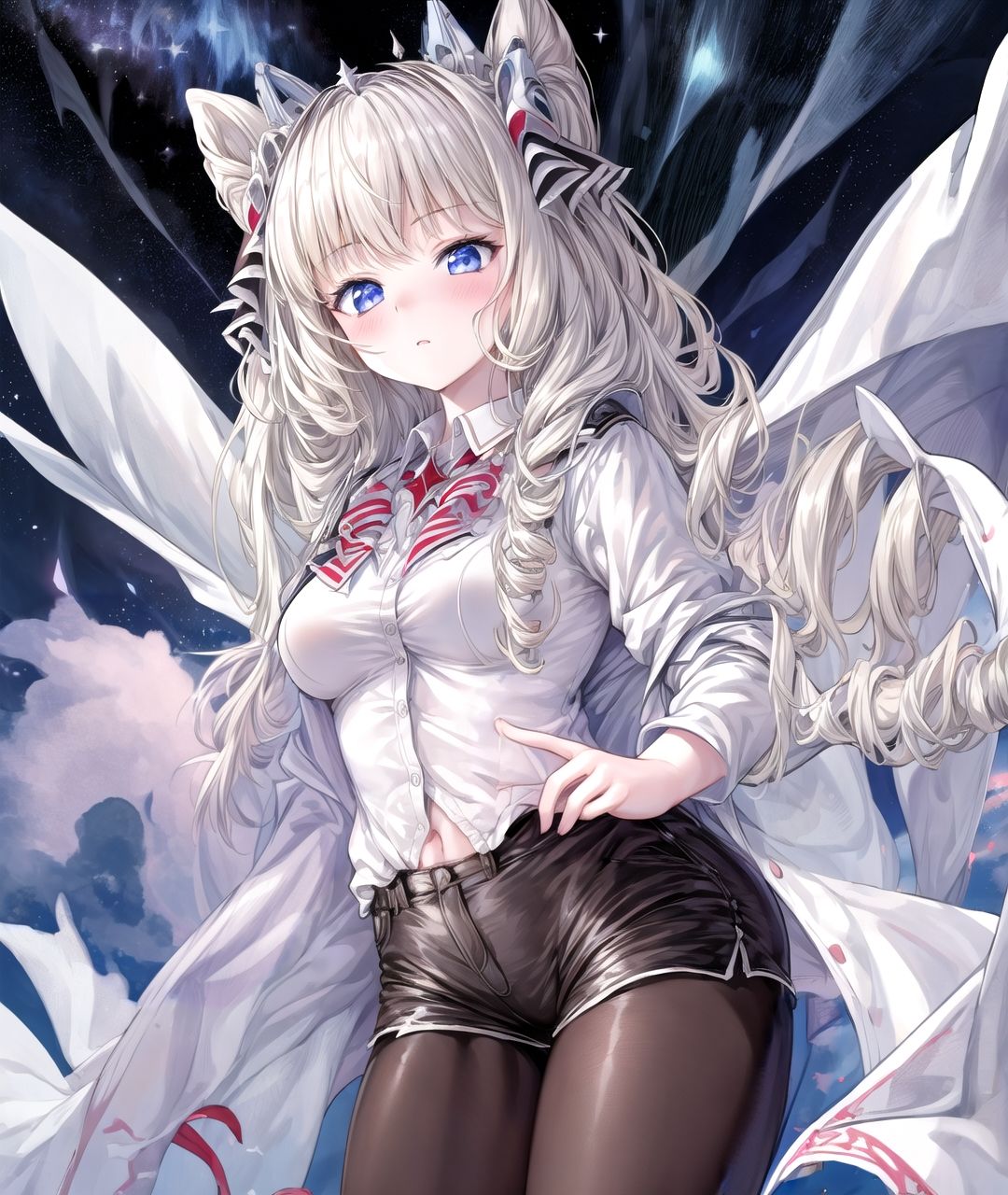 美少女たちのひととき・クラ〇ン（メガニケ） サンプル1ページ目