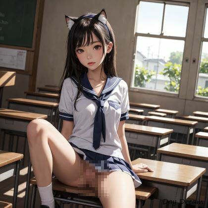 猫耳教室R2 サンプル8ページ目