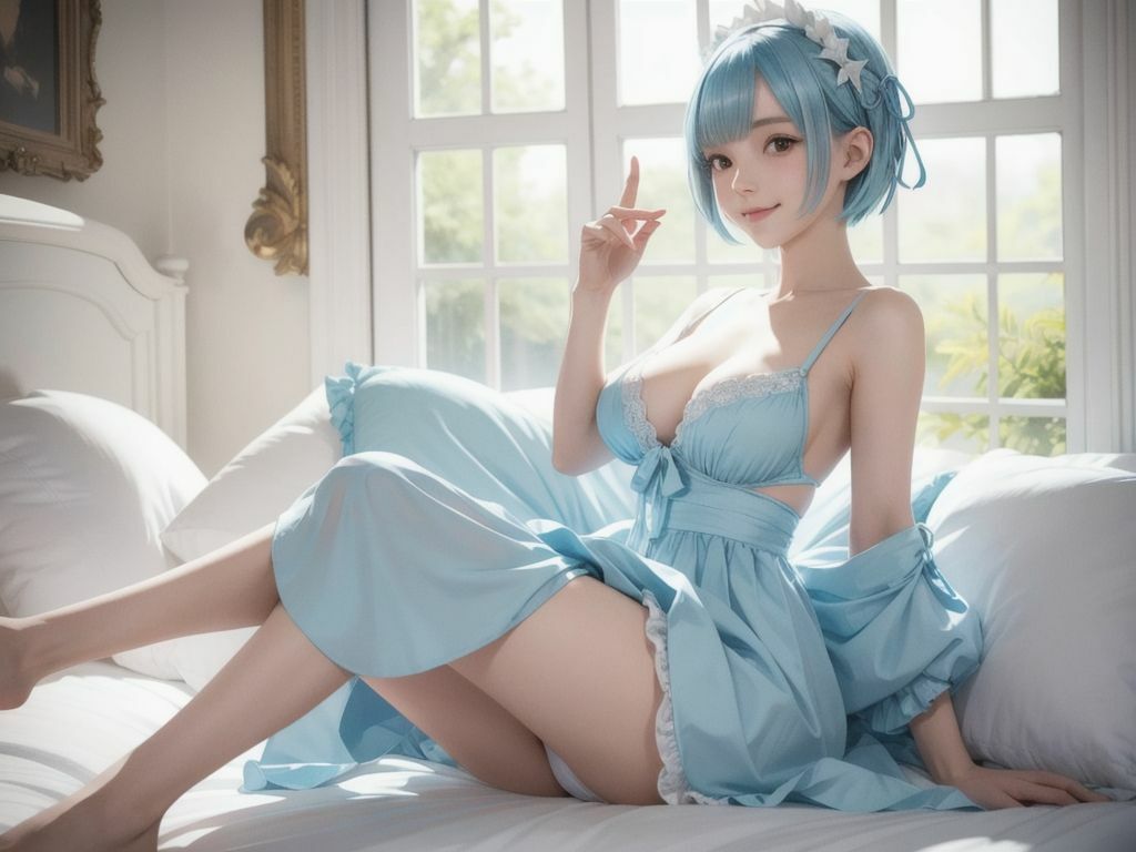 【Re:ゼ○】鬼かわいいメイドとの甘ーい性活 サンプル1ページ目