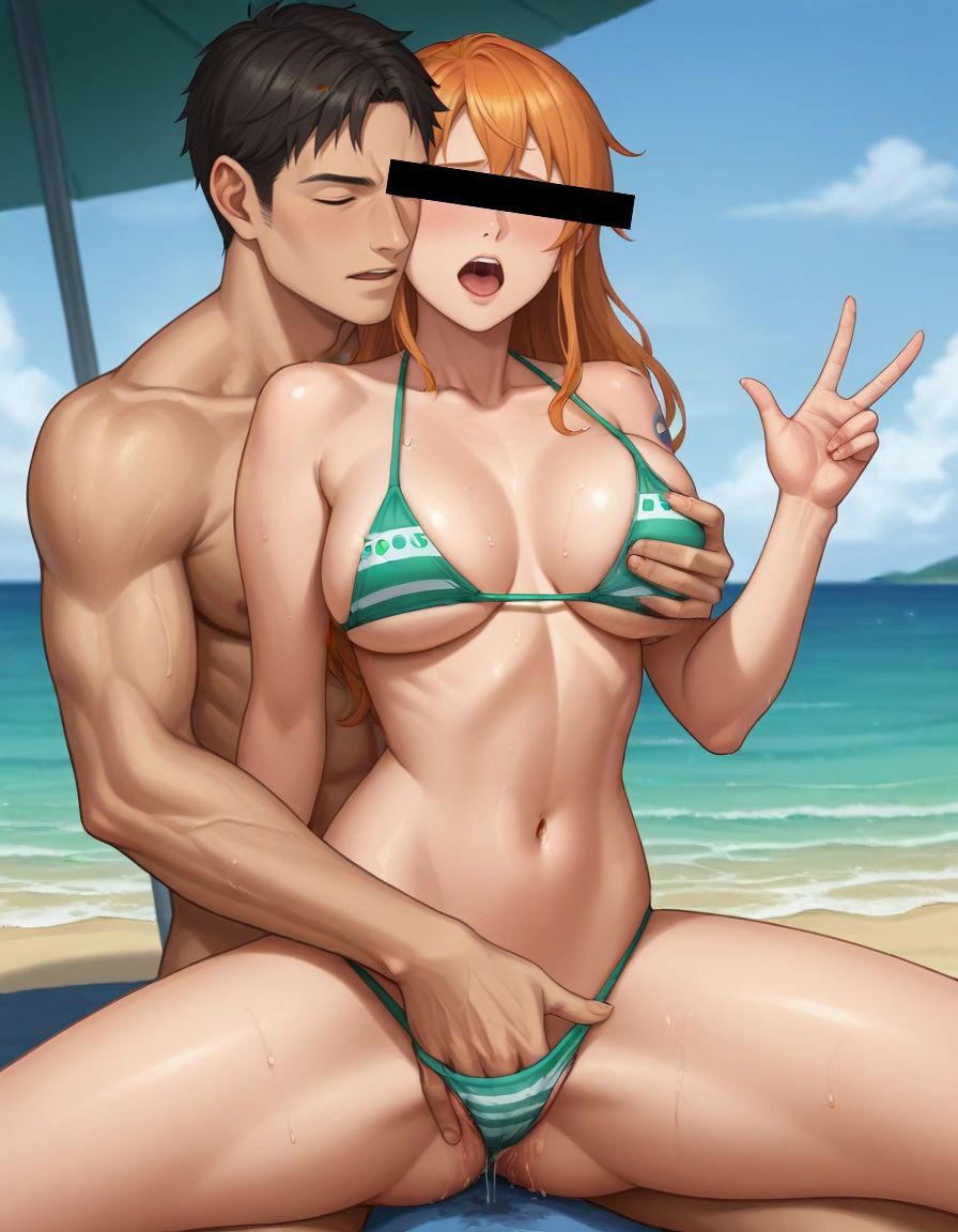 IF・・・憧れのヒロインがエチエチだったら・・・ワンピ〇スの〇ミ編 サンプル5ページ目