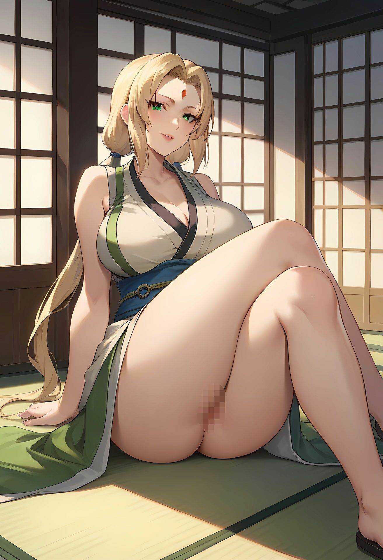 綱〇様の淫乱道中 サンプル3ページ目