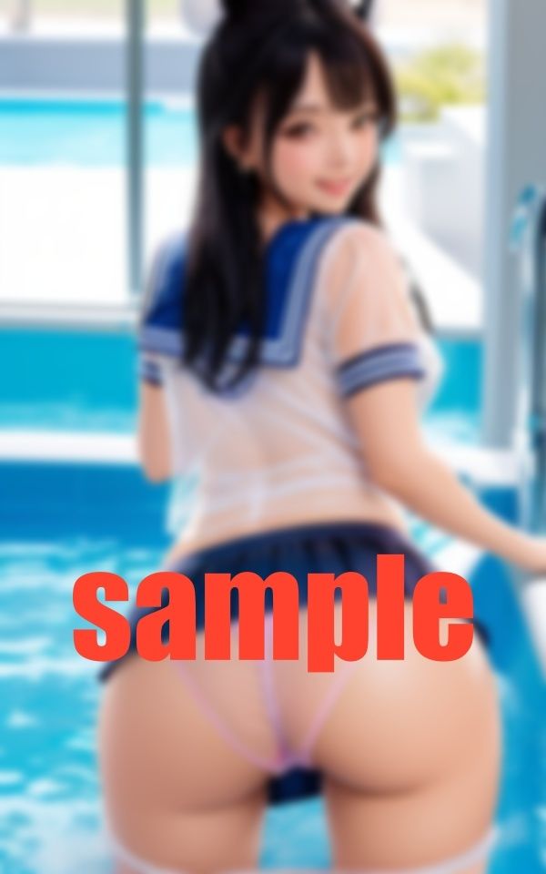 ふわふわぽんぽんプールパフォーマーお姉さんの高額お触り券転売中 サンプル10ページ目