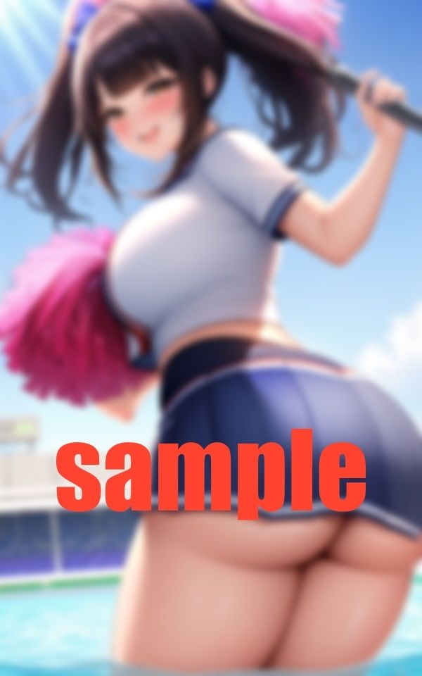 パンチラ ちらちらチアガール サンプル2ページ目