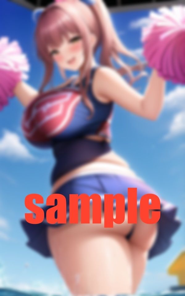パンチラ ちらちらチアガール サンプル4ページ目