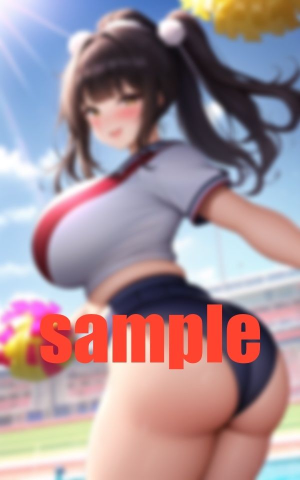 パンチラ ちらちらチアガール サンプル6ページ目