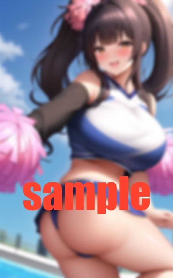 パンチラ ちらちらチアガール サンプル7ページ目