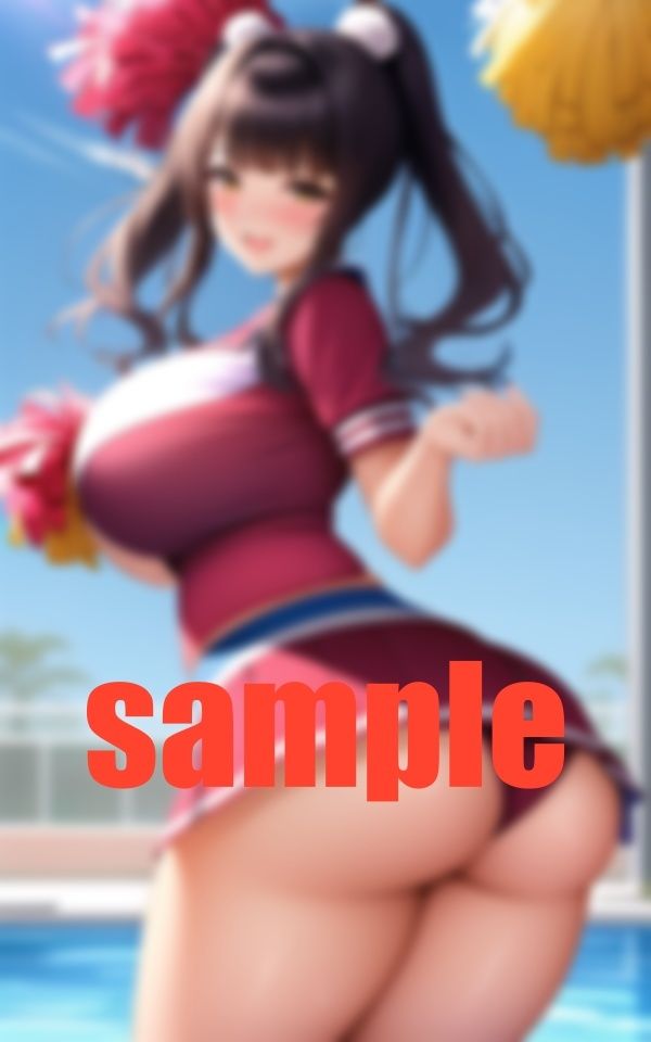 パンチラ ちらちらチアガール サンプル9ページ目