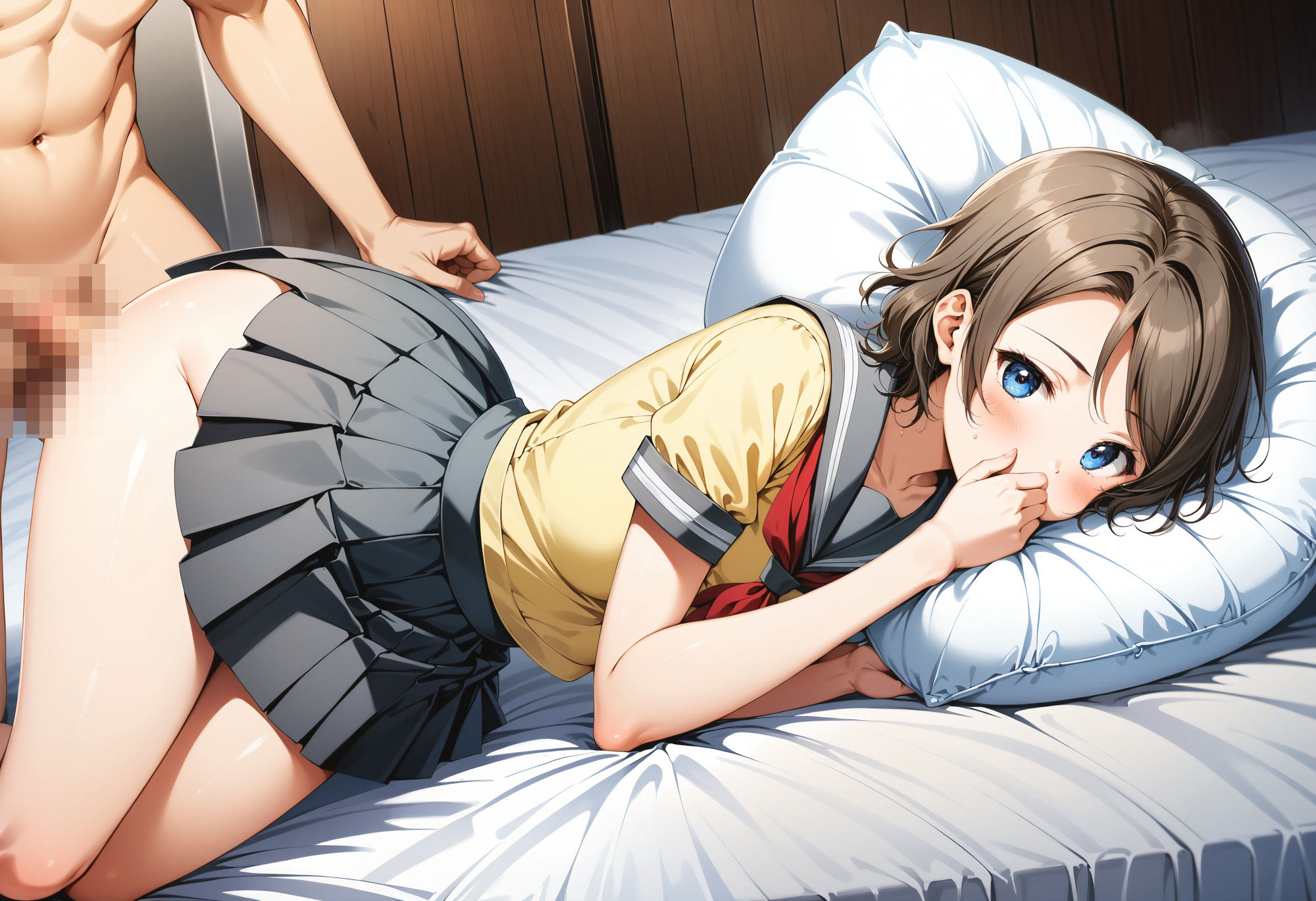 渡辺曜（ラブライブ！）の純愛＆寝取られCG集 サンプル6ページ目