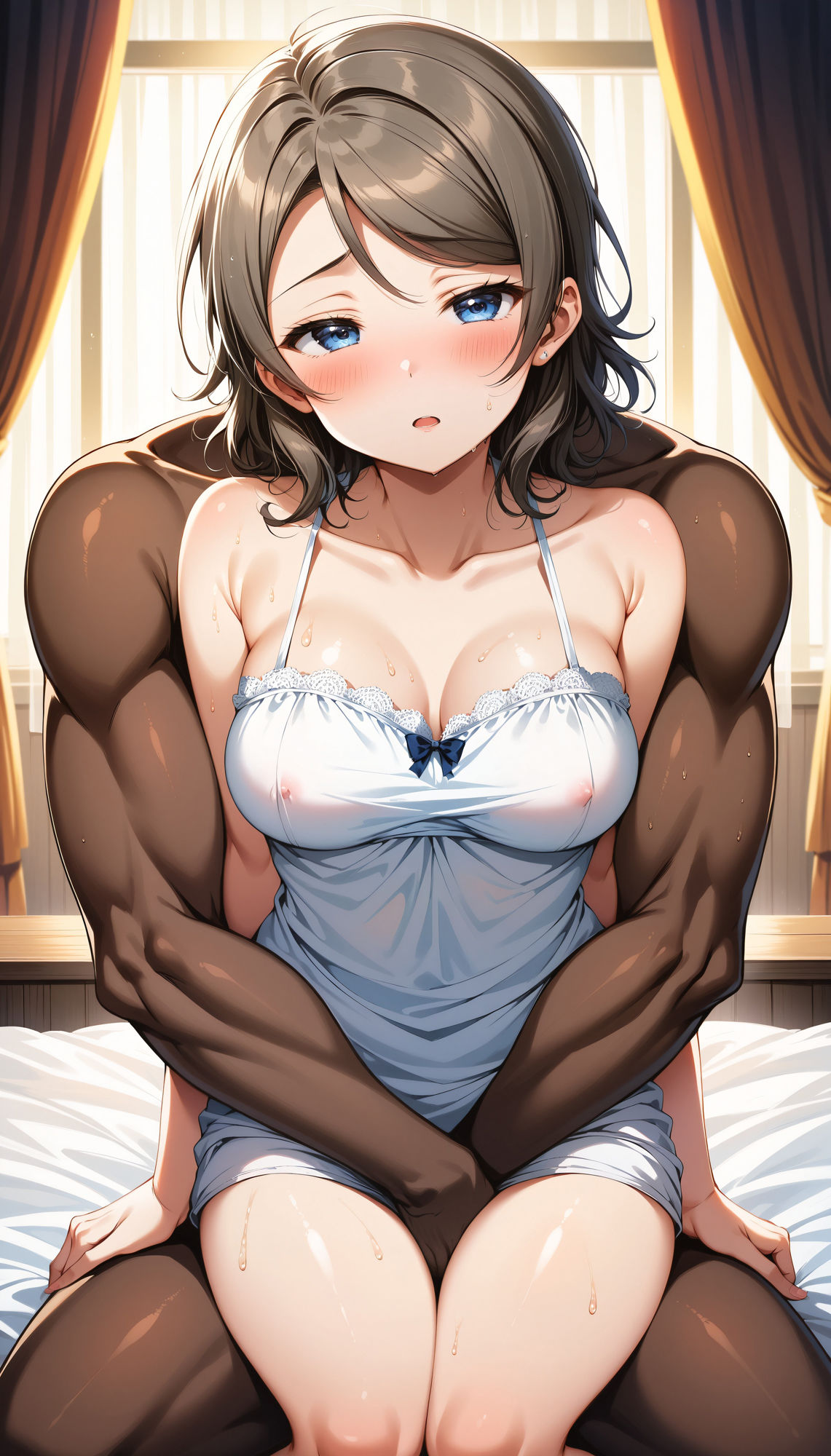 渡辺曜（ラブライブ！）の純愛＆寝取られCG集 サンプル8ページ目