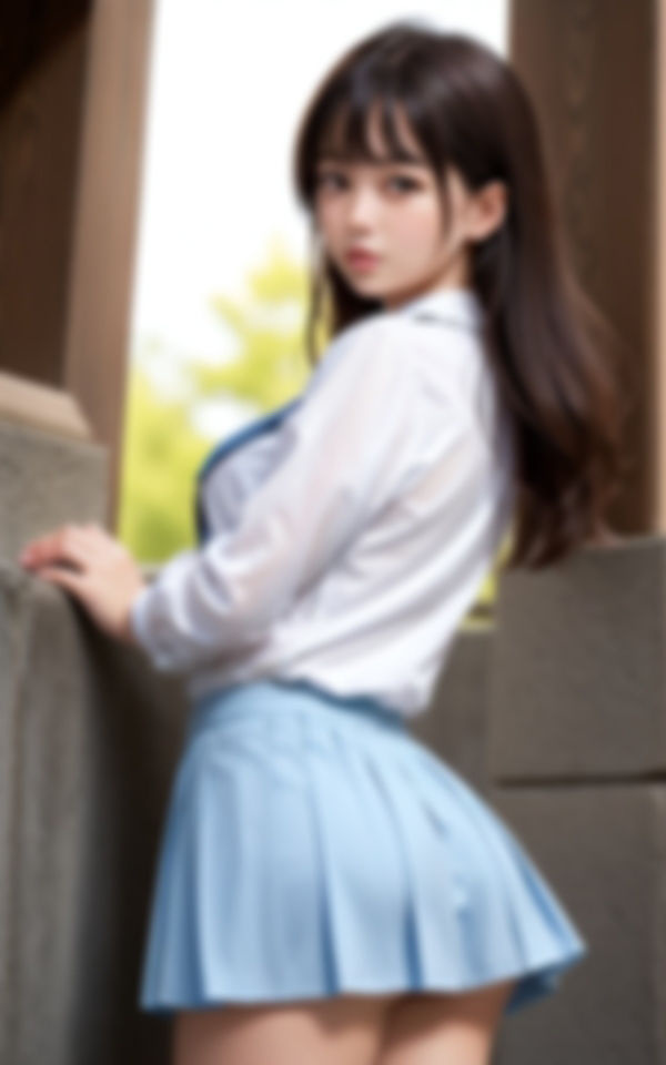 挑発的な女の子 サンプル3ページ目