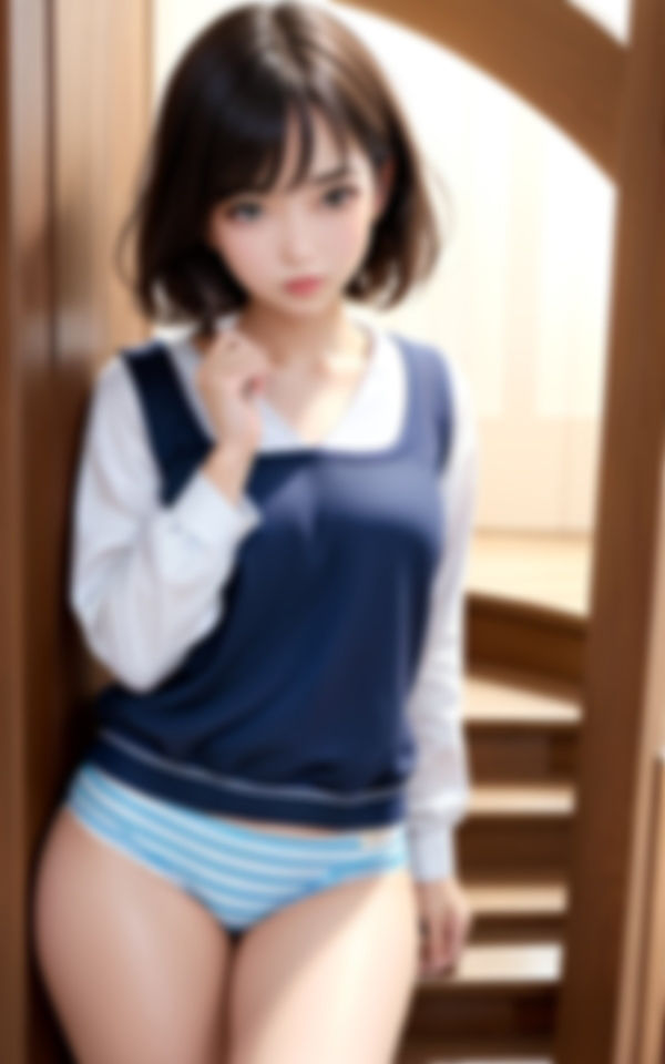 挑発的な女の子 サンプル5ページ目
