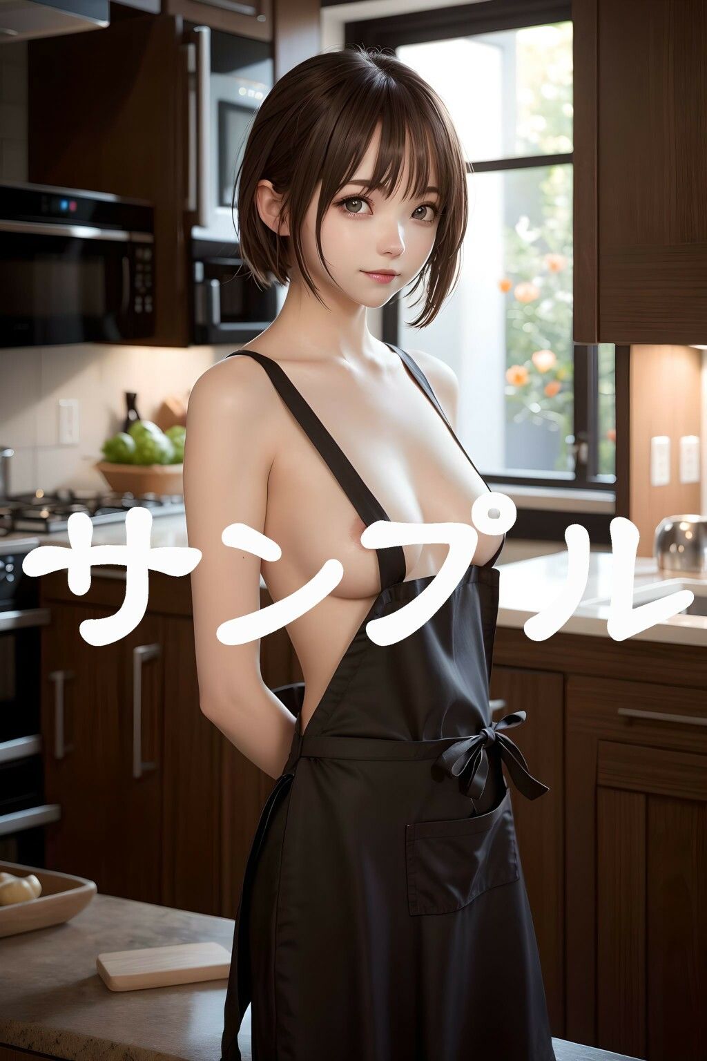 ディープラーニングの美:AI美女のアート 猪野又 心音 Vol1 サンプル1ページ目