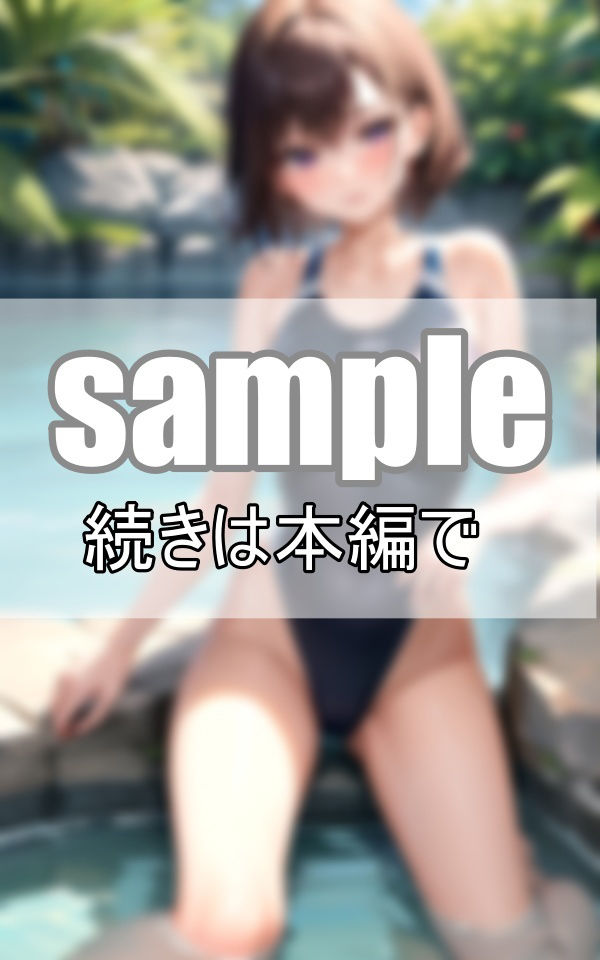 あんまりそういう目で見た事なかったけど、競泳用水着ってよく見たらえっちだよね？ サンプル10ページ目