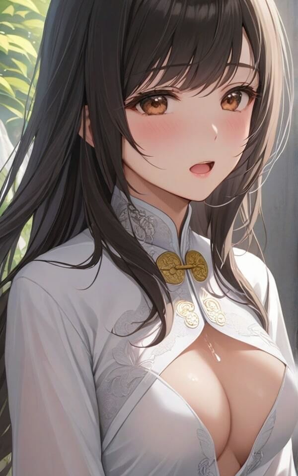 美女のちょっとエッチなコスプレ 胸が少しキツイかな？ サンプル6ページ目