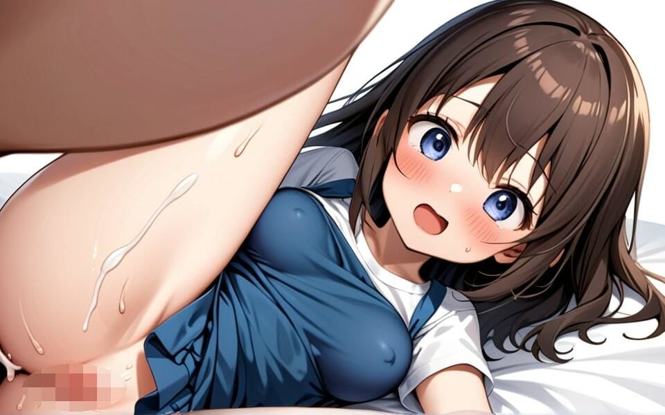 可愛い幼馴染の初めてで恥ずかしい表情 スゴい恥ずかしいヨ！ サンプル2ページ目