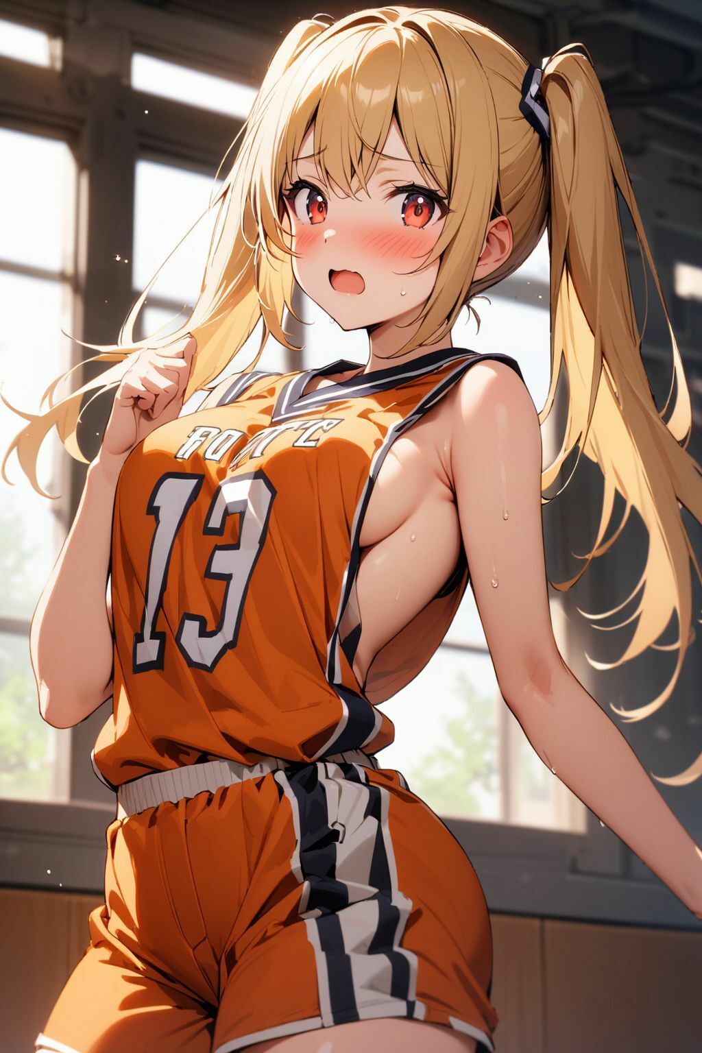 種付け学園バスケ部 サンプル1ページ目