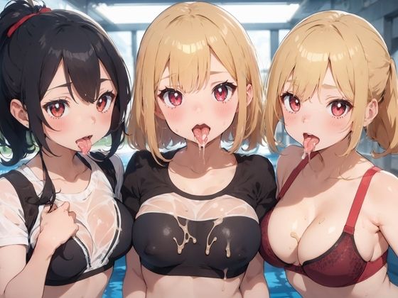 【美麗CG250枚】えちえち部活女子 サンプル3ページ目
