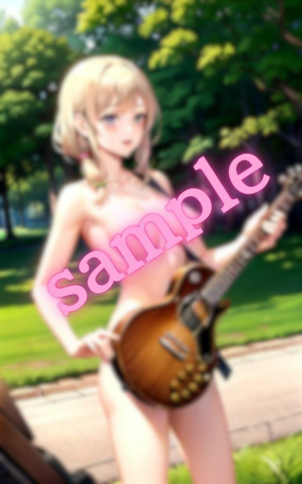 隣に引っ越してきた独身美女がエロい姿で演奏していた厳選画像集 サンプル3ページ目