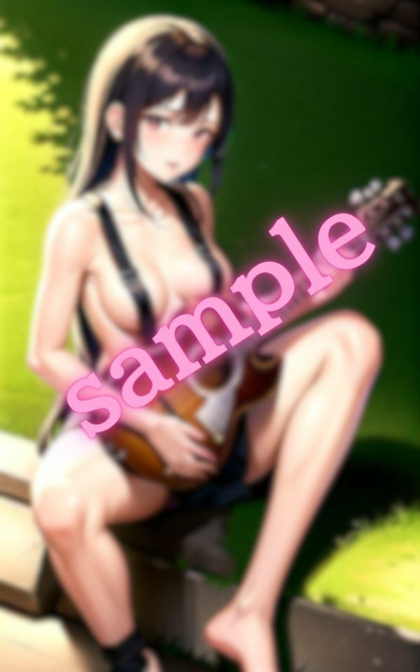 隣に引っ越してきた独身美女がエロい姿で演奏していた厳選画像集 サンプル9ページ目