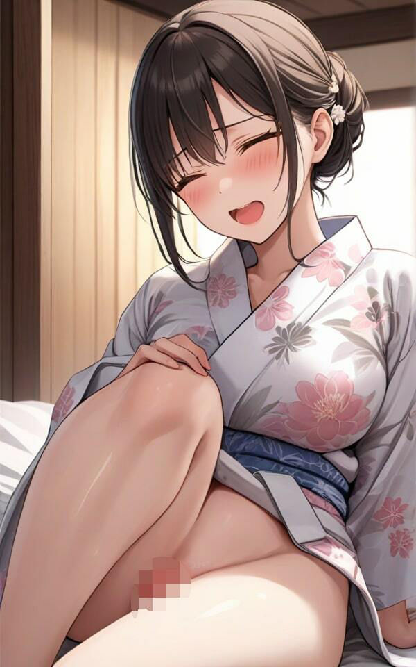 綺麗な人妻の浴衣 浴衣ってエッチだね！ サンプル5ページ目