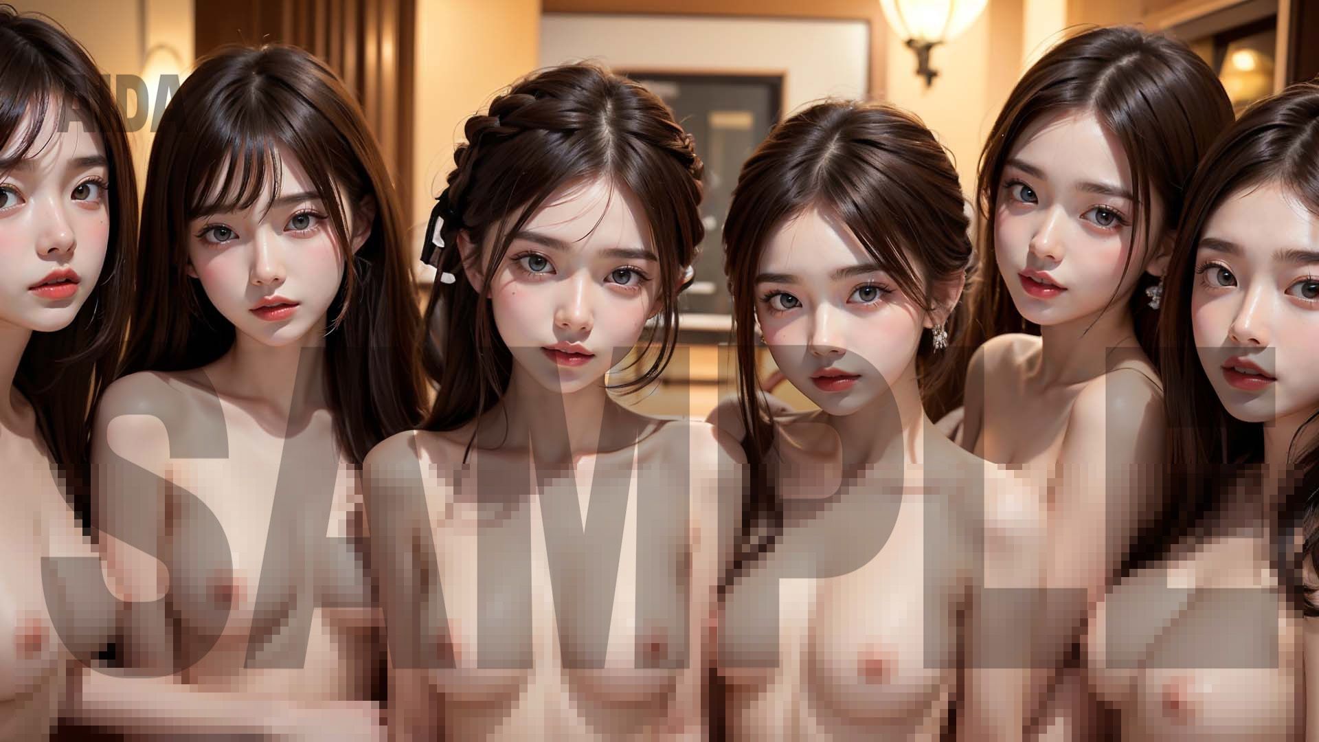 今日は誰を選びますか？ Vol，3 AI美女写真集 サンプル5ページ目