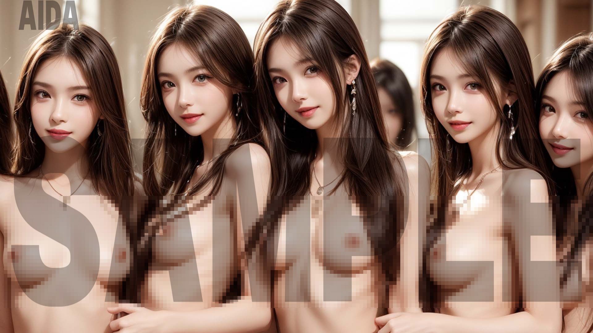 今日は誰を選びますか？ Vol，3 AI美女写真集 サンプル7ページ目