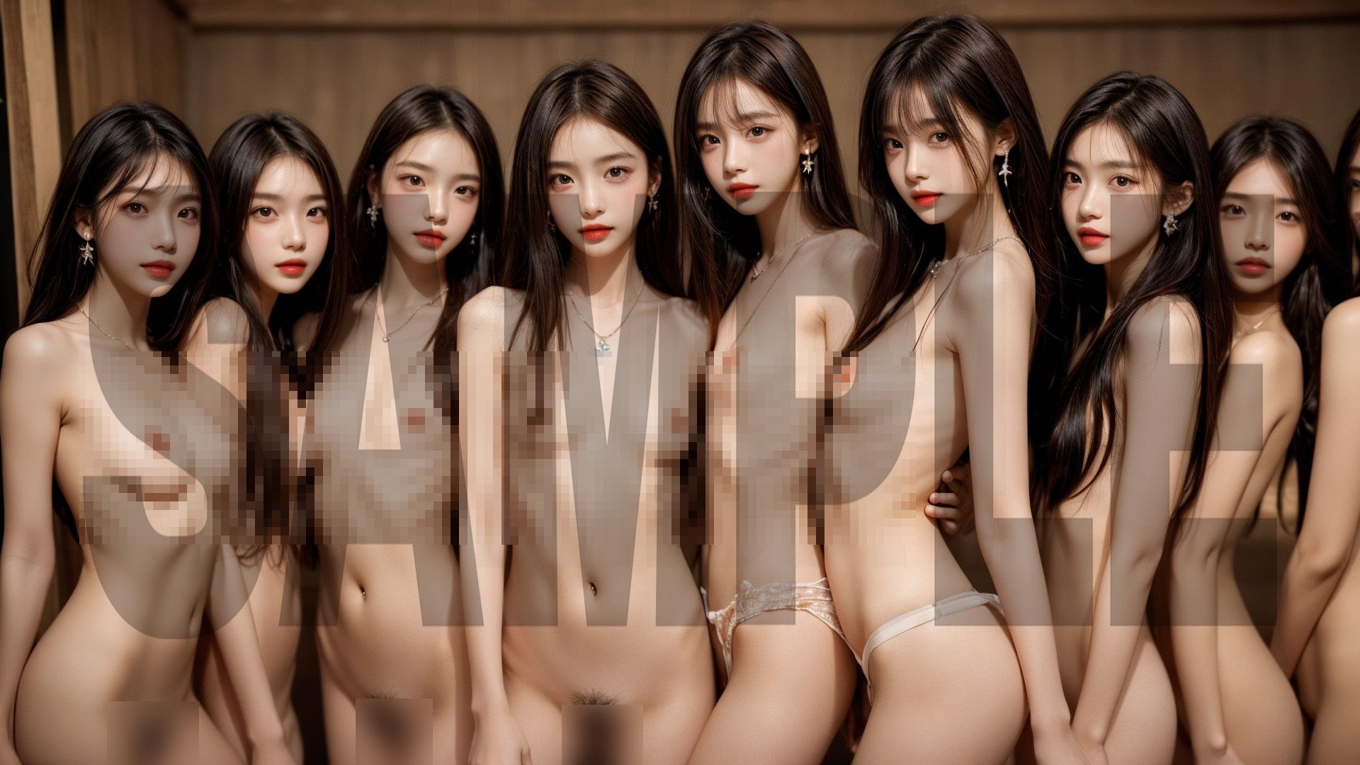 今日は誰を選びますか？ Vol，3 AI美女写真集 サンプル10ページ目