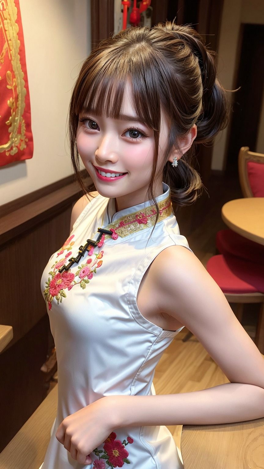 魅惑のチャイナドレス美女〜魅せられて〜 サンプル1ページ目