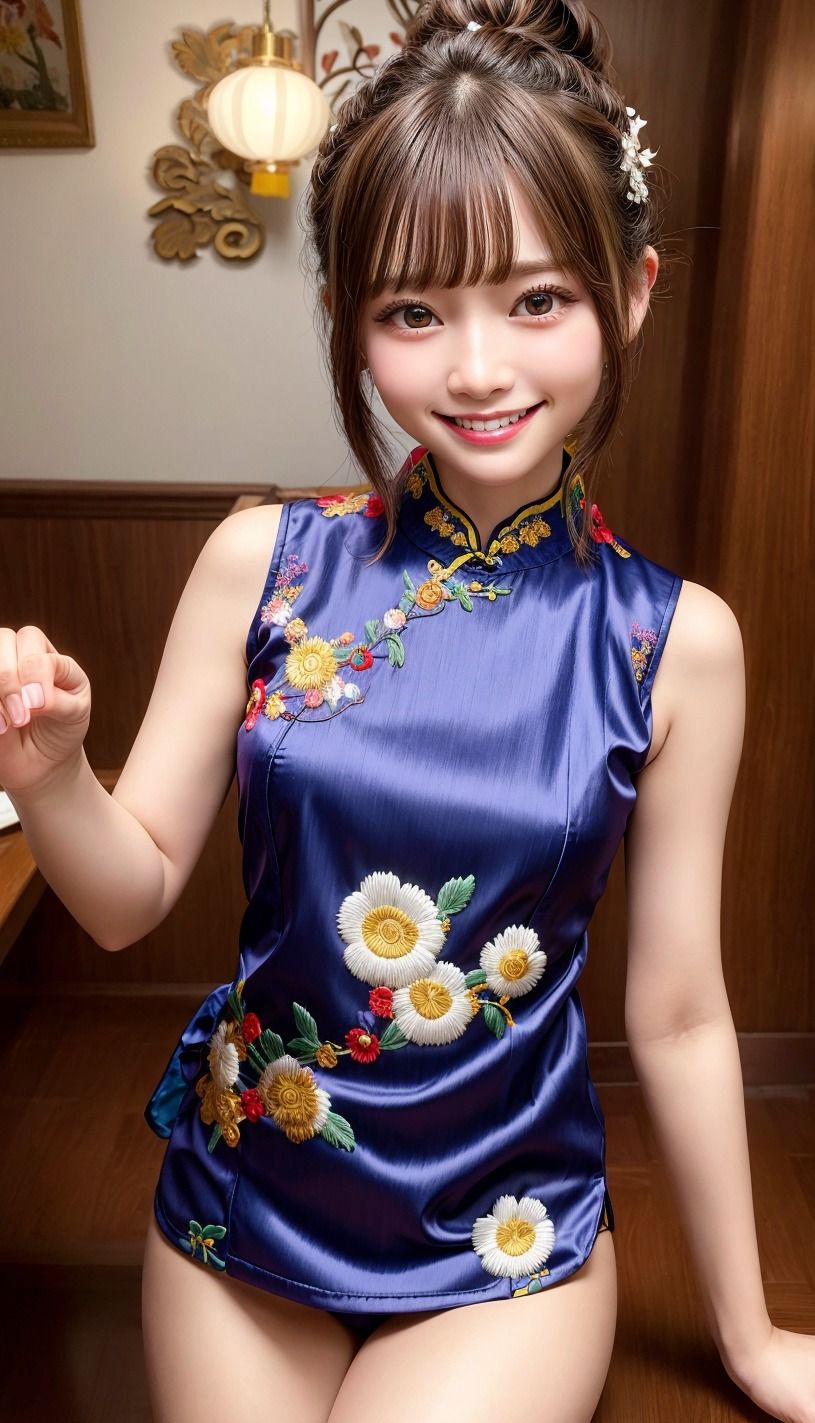 魅惑のチャイナドレス美女〜魅せられて〜 サンプル3ページ目
