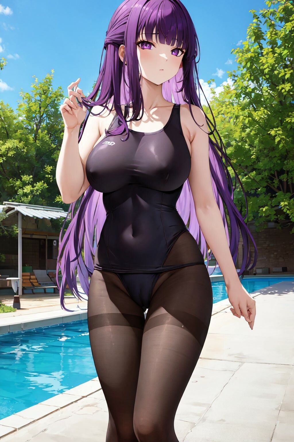 〈〈期間限定お手頃価格？？〉〉『葬送のフ○ーレン』からフ○ルンの水着エロCG集 サンプル3ページ目