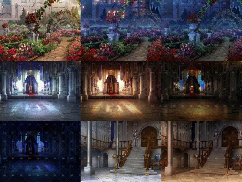 みにくる背景CG素材集『ファンタジー編』part06（BoostA） サンプル2ページ目