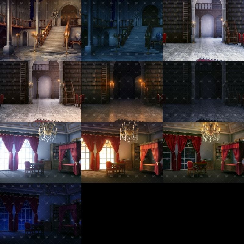 みにくる背景CG素材集『ファンタジー編』part06（BoostA） サンプル3ページ目