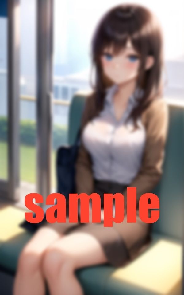 お疲れお姉さんを上から 眺めてにやつくおぢ サンプル8ページ目