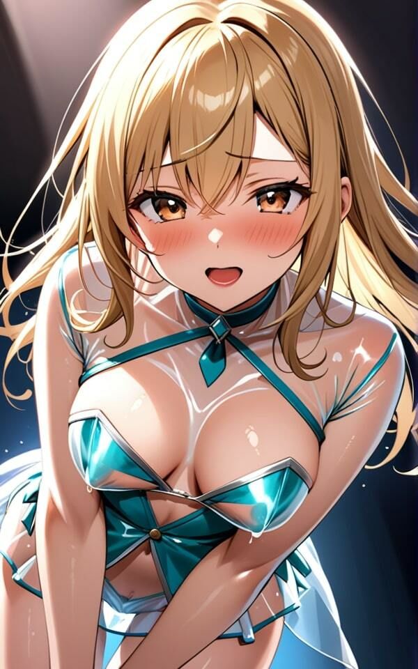 スケスケ衣装のアイドル ファンのみんな出し過ぎだよ！ サンプル6ページ目