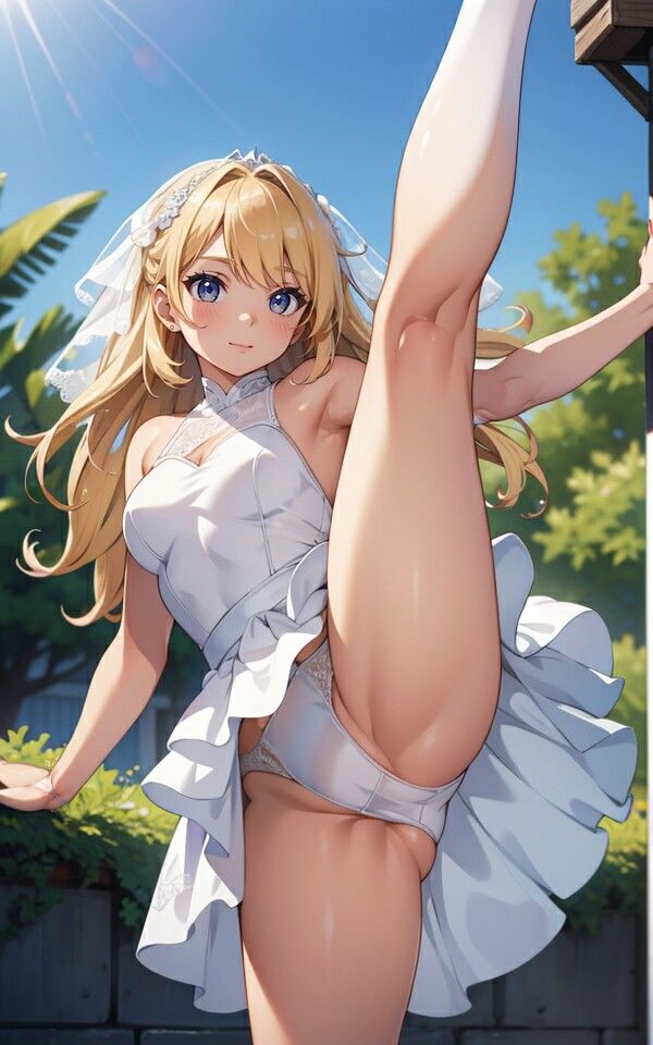 色々な服でハイキックパンチラ01 サンプル8ページ目