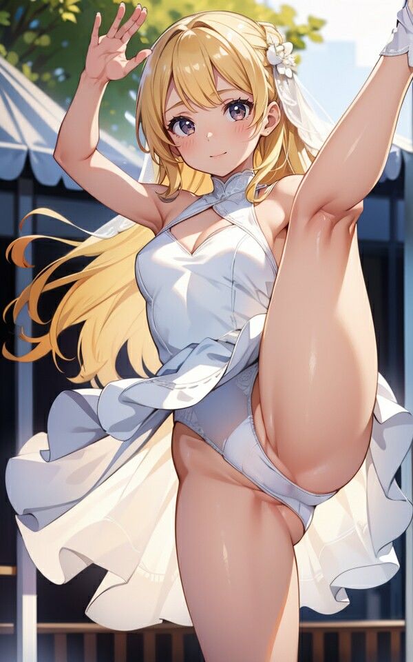 色々な服でハイキックパンチラ01 サンプル9ページ目