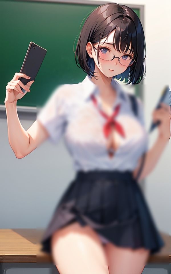 むっつりスケベなインテリ少女 サンプル4ページ目