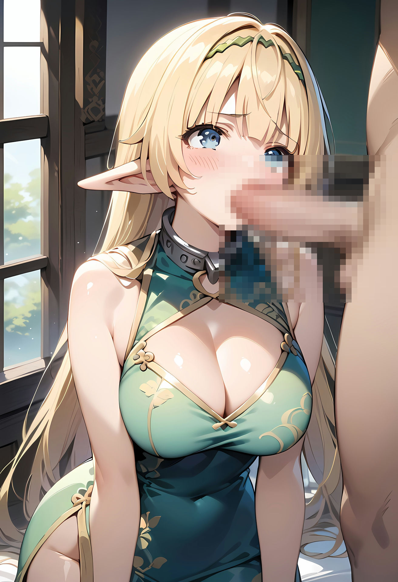 異世界〇王 シ〇ラ コスプレえっち サンプル9ページ目