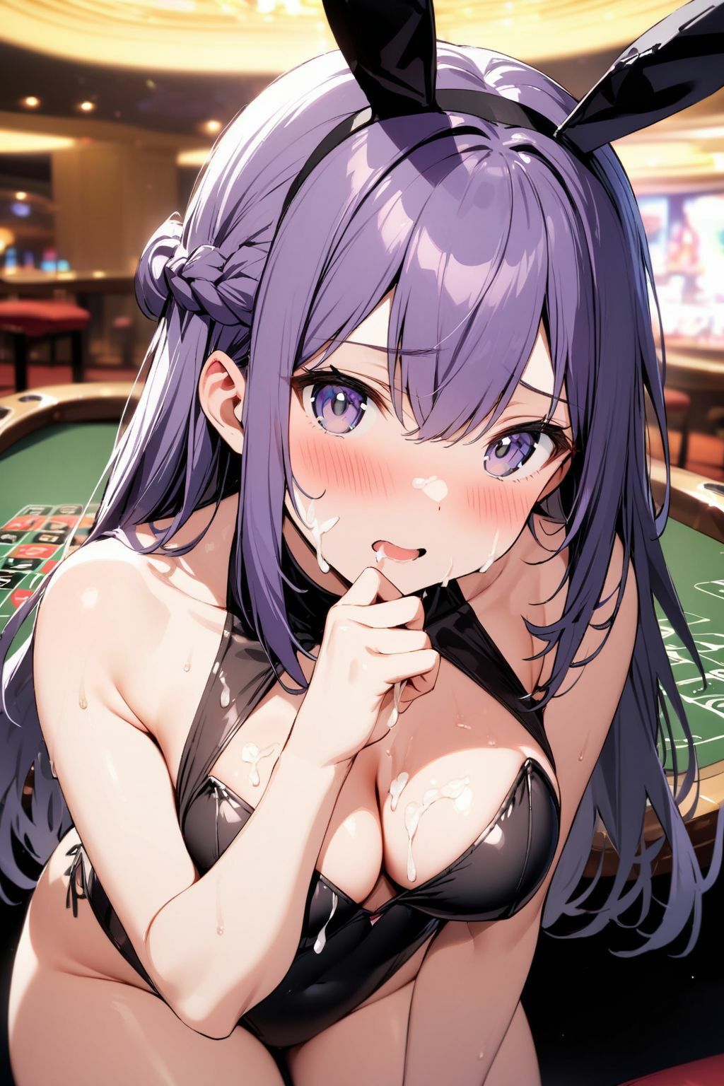 着衣ぶっかけ集 Vol. 4 バニーガールにぶっかけ500枚 サンプル3ページ目