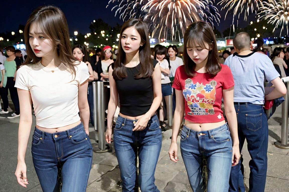 夏祭りおもらし サンプル4ページ目