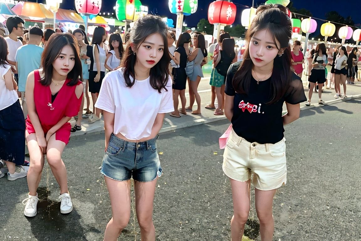 夏祭りおもらし サンプル5ページ目