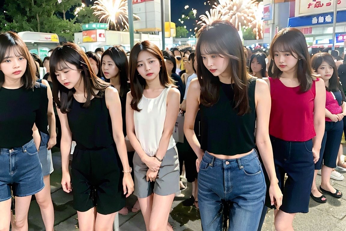 夏祭りおもらし サンプル8ページ目
