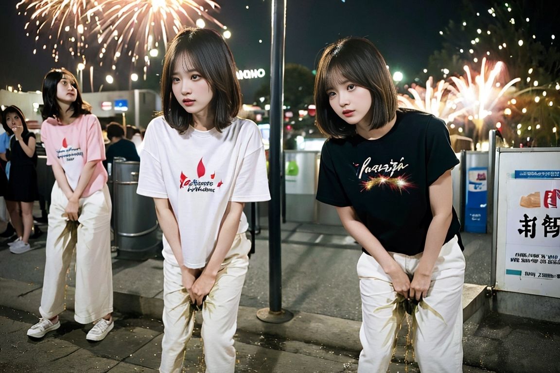 夏祭りおもらし サンプル9ページ目