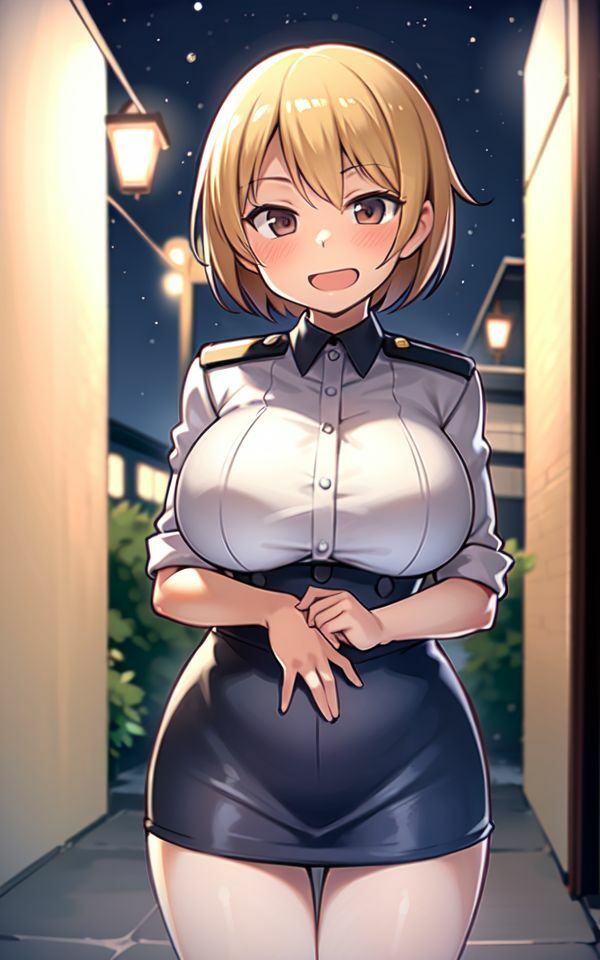 ポリスちゃんのイケない証拠 サンプル1ページ目