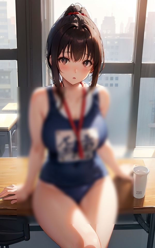 ムチムチなのがバレちゃうじゃん サンプル1ページ目