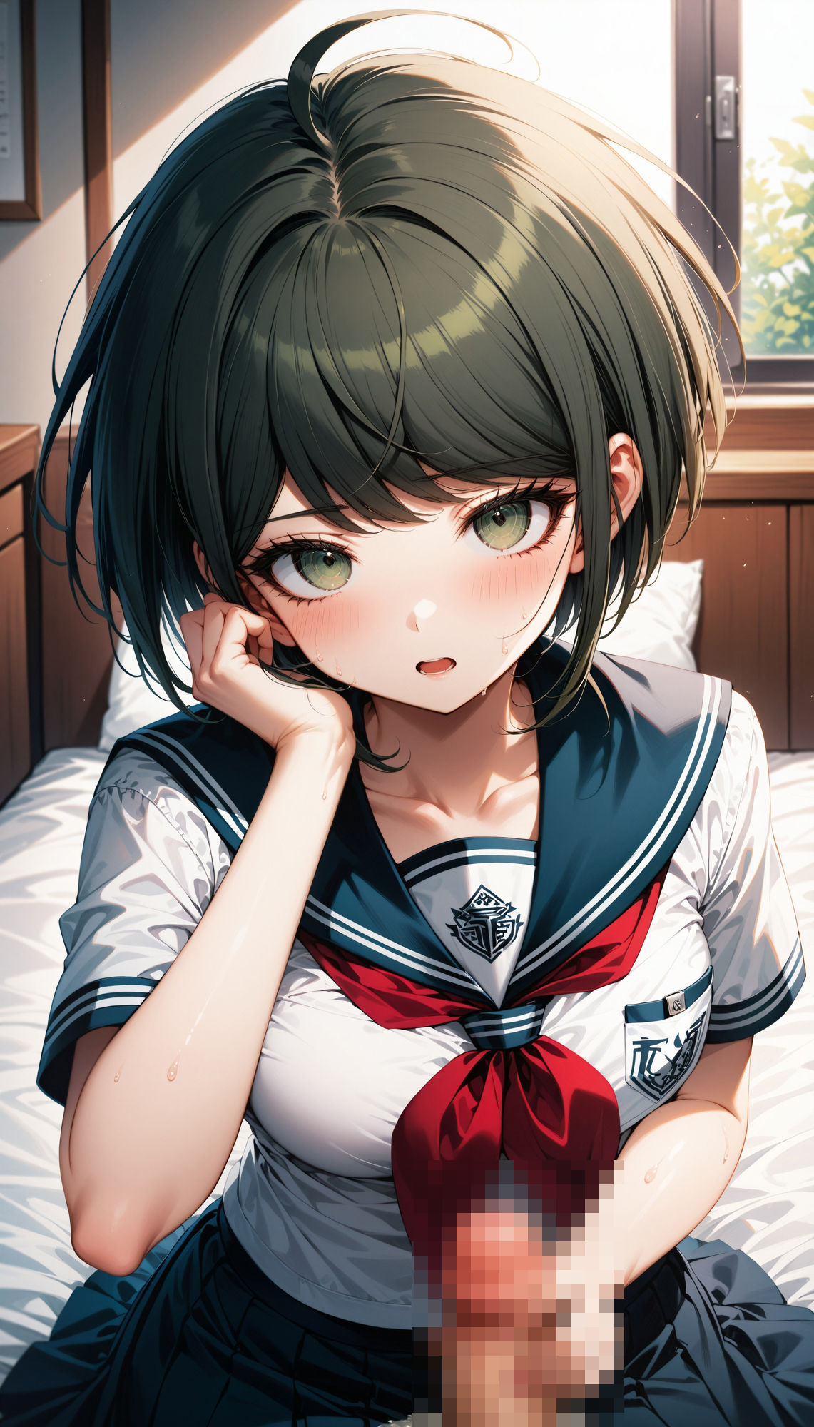 苗木こまる（ダンガンロンパ）エロCG集 サンプル3ページ目
