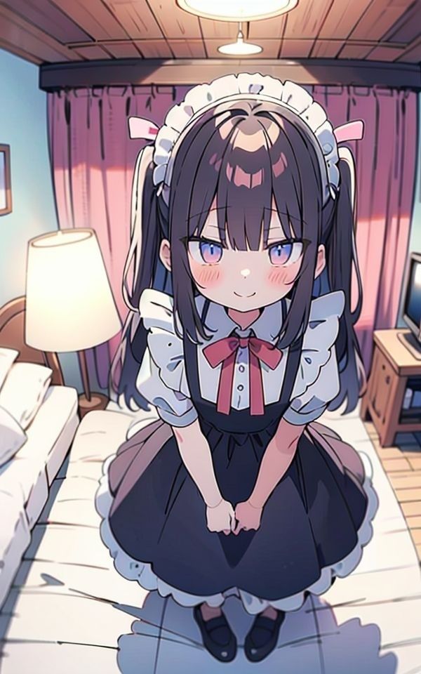 メイドとご主人さまのナイショの関係 サンプル1ページ目